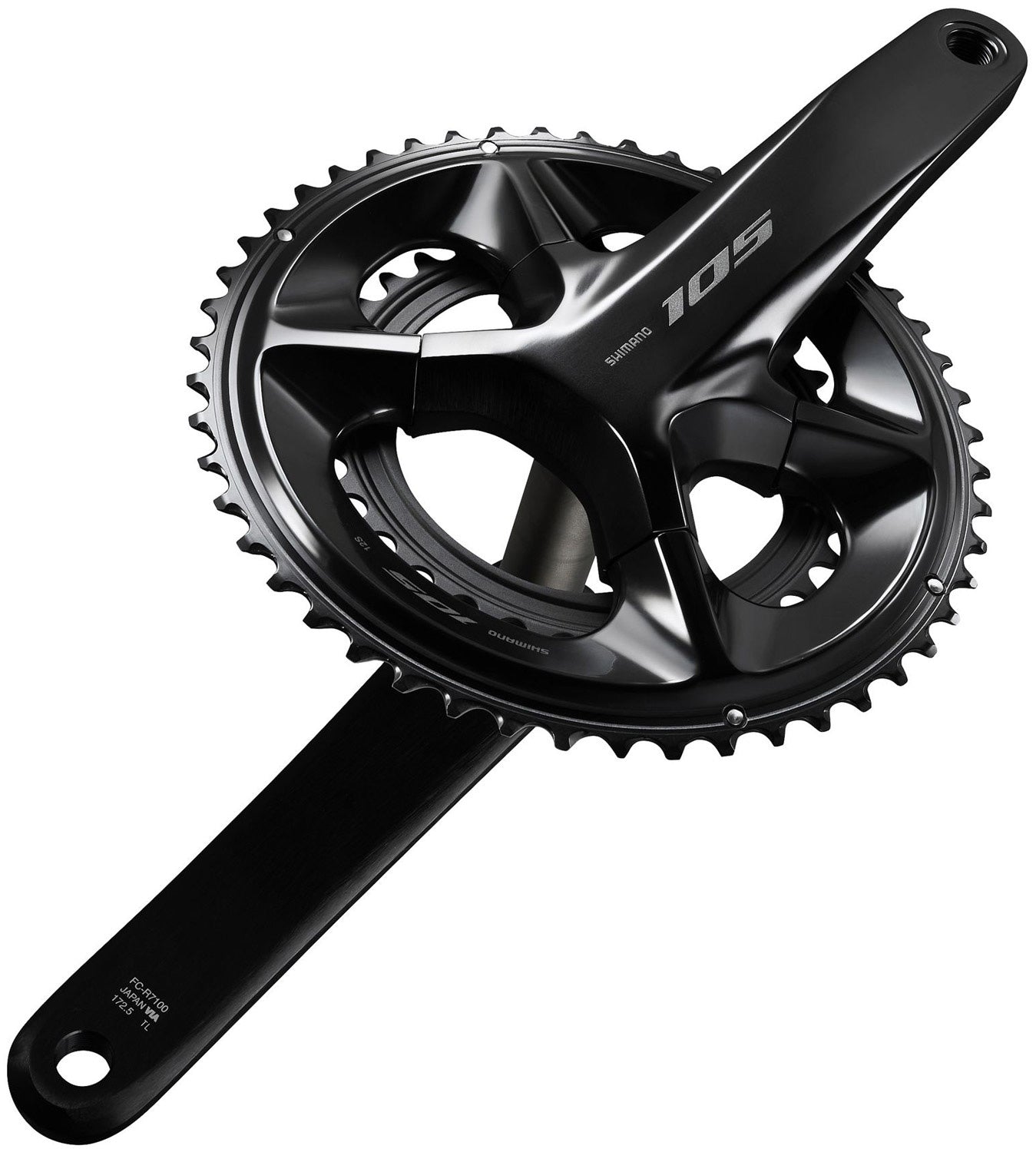 Shimano 105 fc-r7100 12-speed crank 52 36