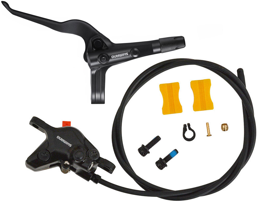 Hydraulische schijfremset Shimano MT402-3 MT410 voor - zonder remschijf - zwart