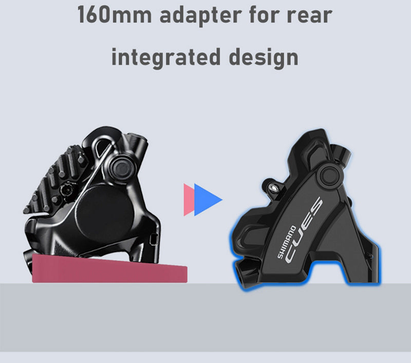 Shimano cues br-u6030-r flat-mount brake caliper rear