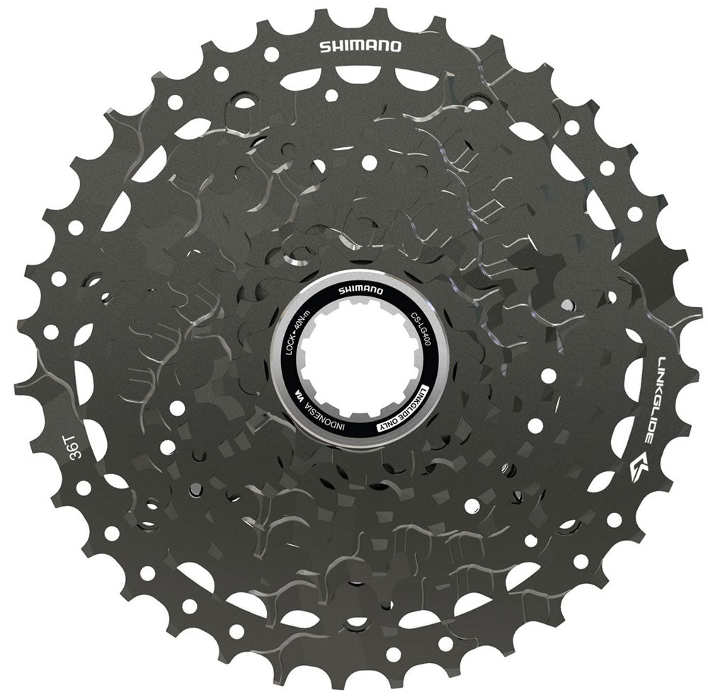 Shimano cassettekeu 9v 11-46t cs-lg400 zwart