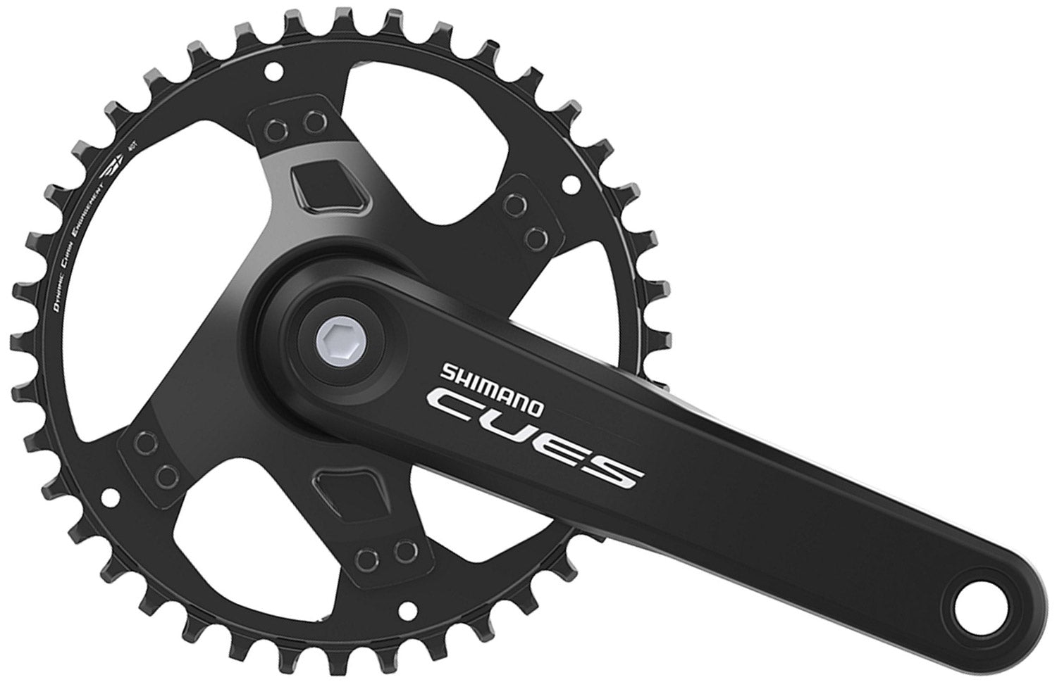 Shimano cues fc-u4000 9 10 11-speed crank 40t | 175mm