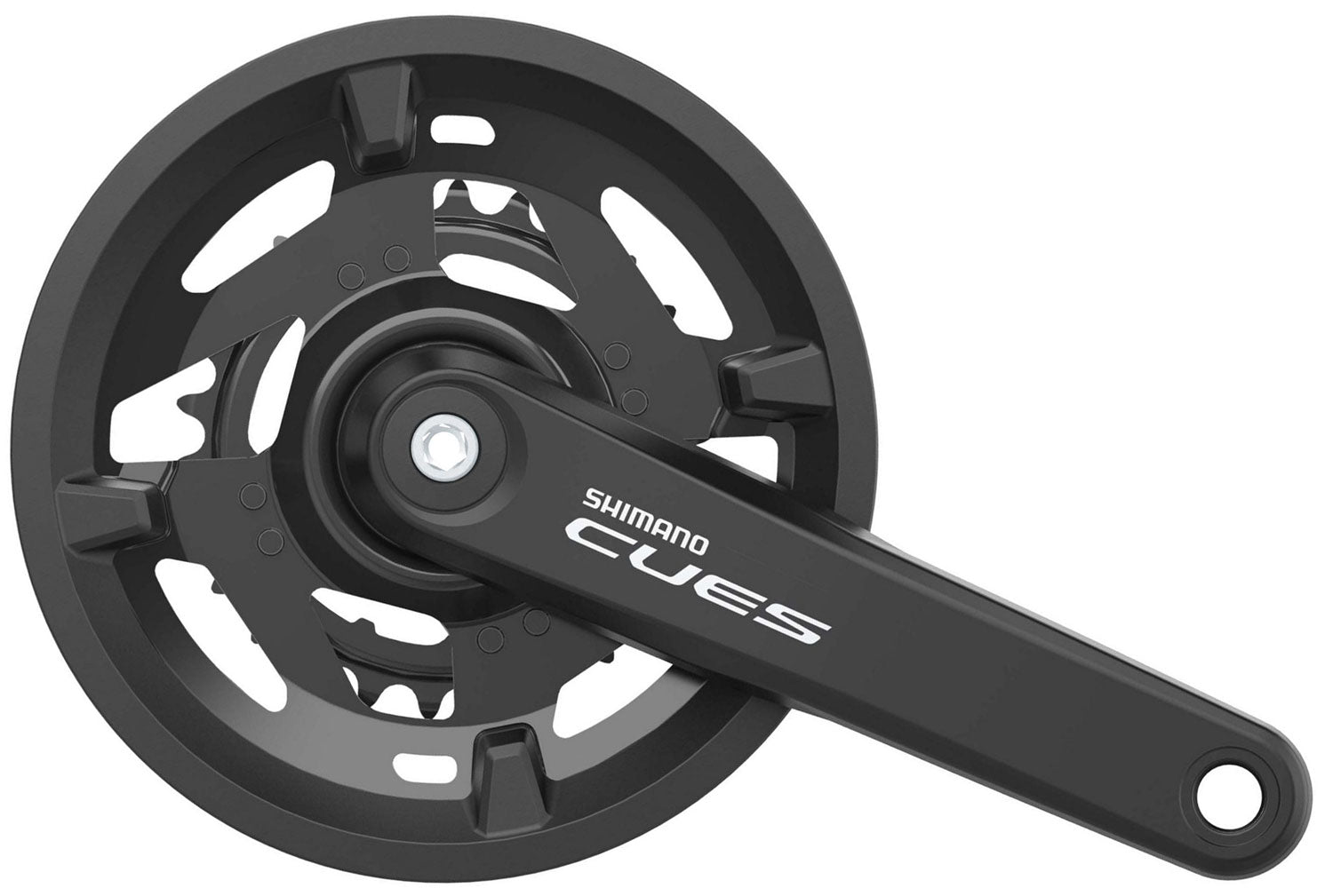Shimano cues fc-u4010 9 10 11-speed crank 40 26 with chain guard | 170mm