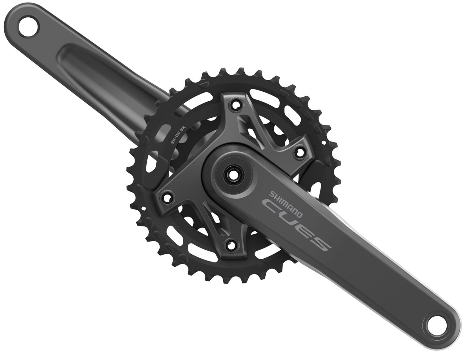 Shimano cues fc-u6000 9 10 11-speed boost crank 36 22 | 170mm