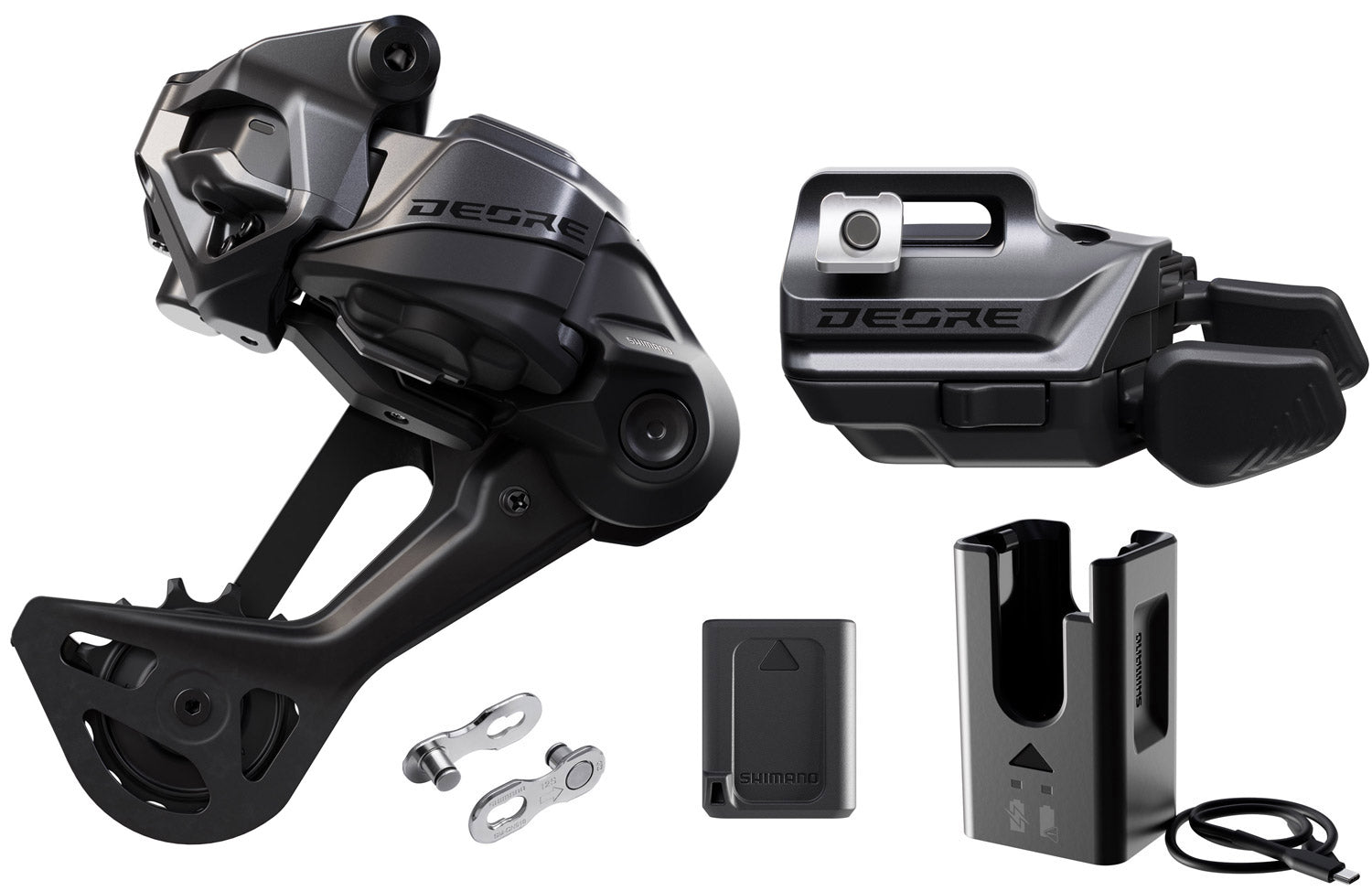 Shimano deore di2 m6250-sgs 12-speed drivetrain upgrade kit i-spec ev
