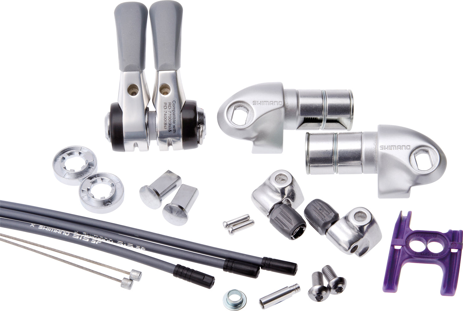 Shimano dura ace sl-bs77 2 3x9-speed bar end shifters