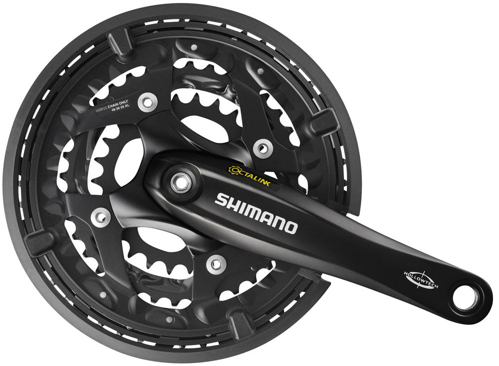 Shimano fc-t521 octalink crankset w chain guard