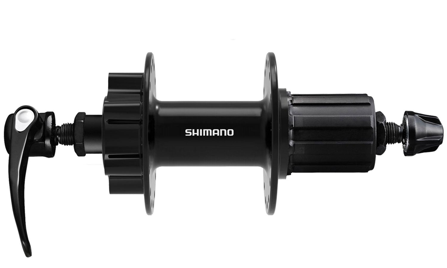 Shimano fh-qb400 8 9 10 11-speed 6-bolt rear hub | 36 loch