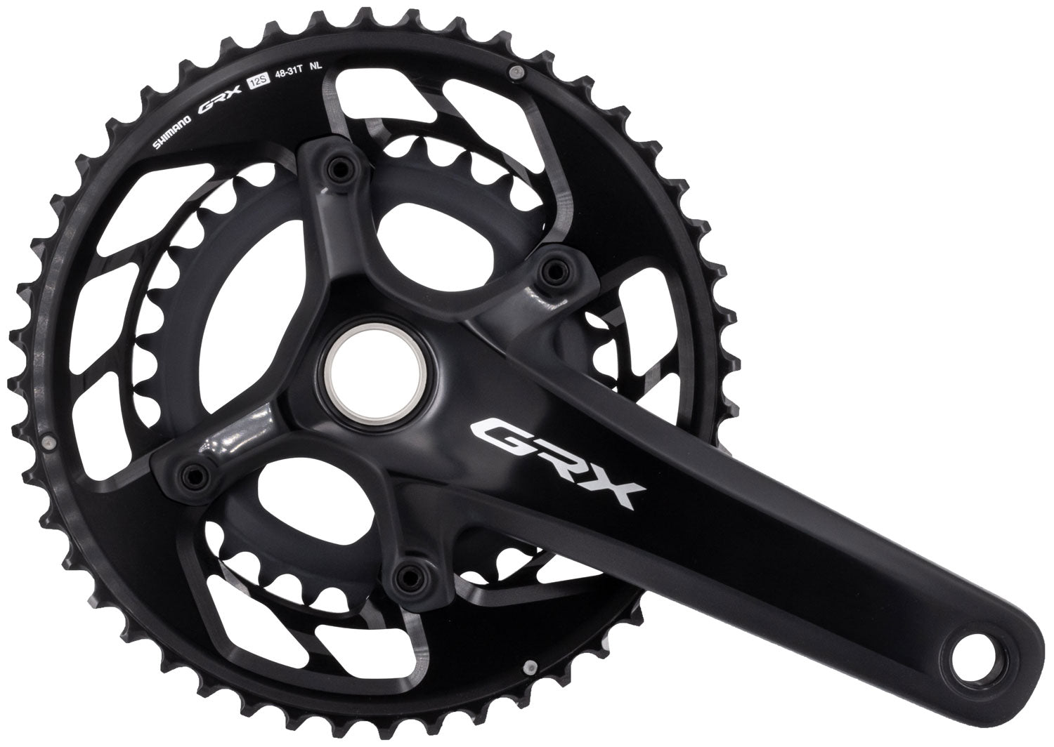 Shimano grx fc-rx820 2x12-speed crank 48 31 | 170mm