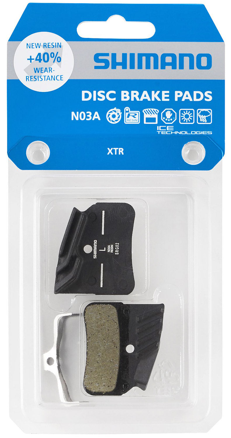 Shimano schijfremblokset n03a xtr 4 piston resin