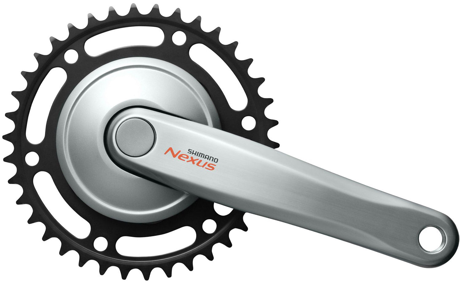 Shimano crankstel nexus 8v c6000 33t 170mm zilver