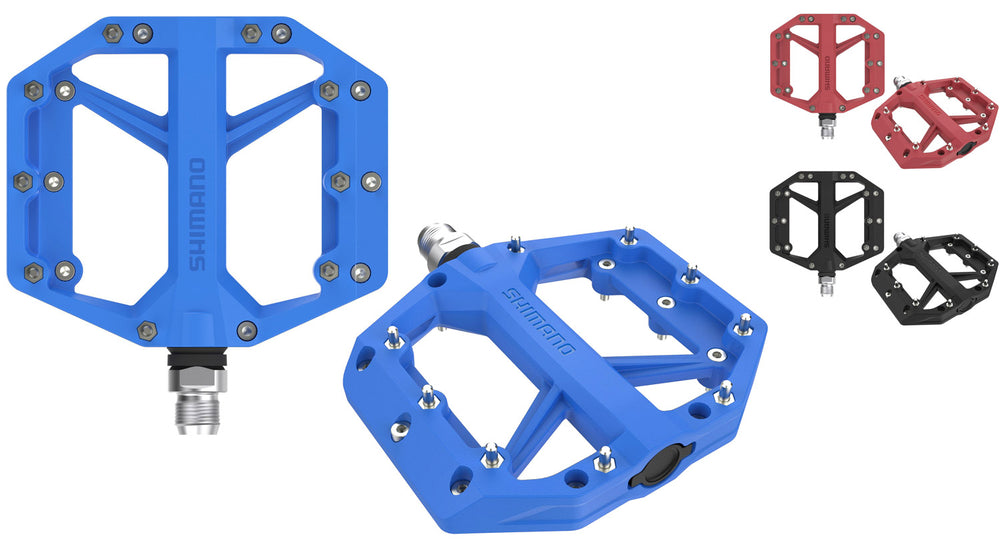 Shimano pd-gr400 flat pedals | green