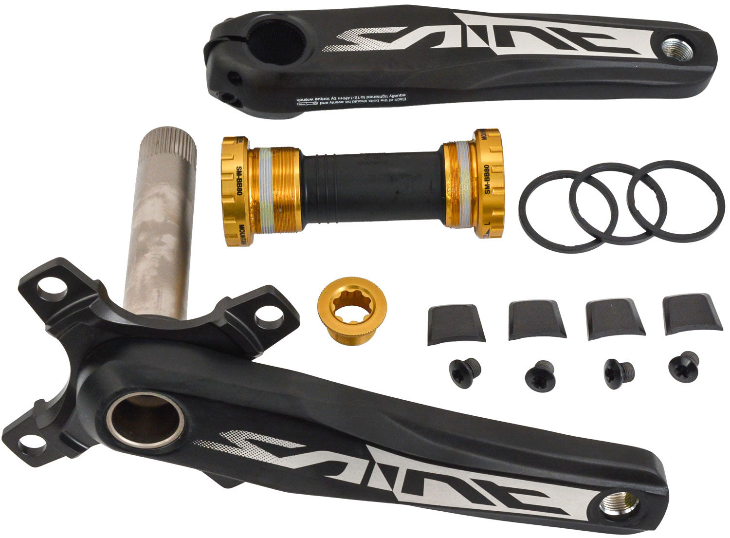 Shimano saint fc-m825 10-speed crank without chainring | 165mm