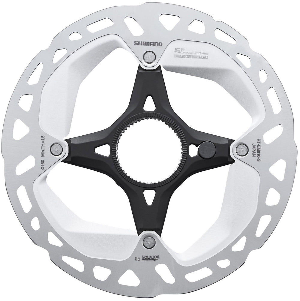 Shimano steps rt-em810 center-lock disc rotor for e-bike