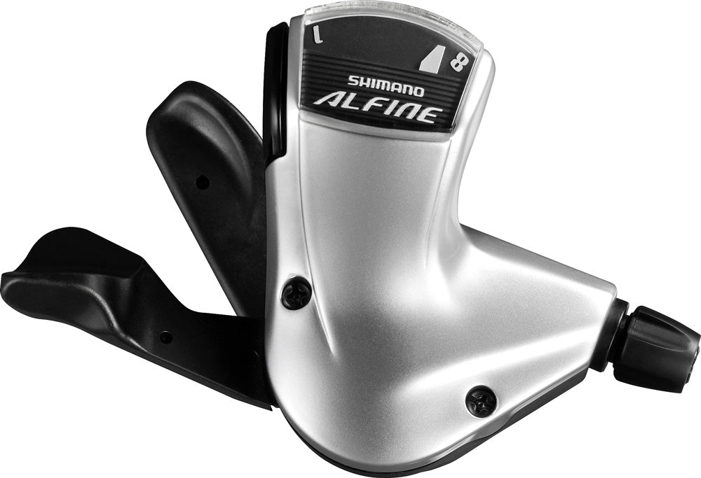 Shimano alfine sl-s7000 schakelunit rapidfire rechts 8 speed zilver