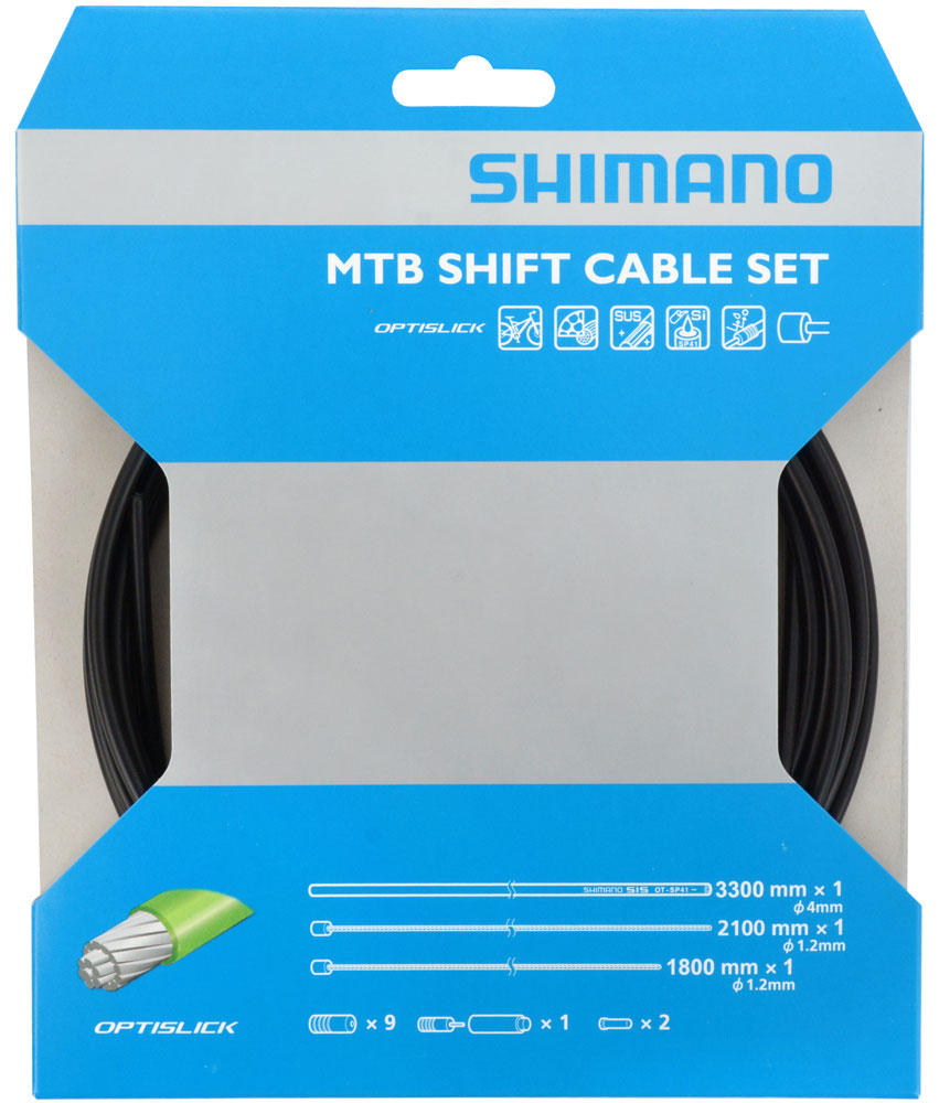 Shimano ot-sp41 optislick mtb shifter cable set