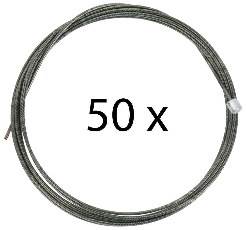 Shimano optislick shift inner cable 1.2mm x 2100mm (50 workshop pack)