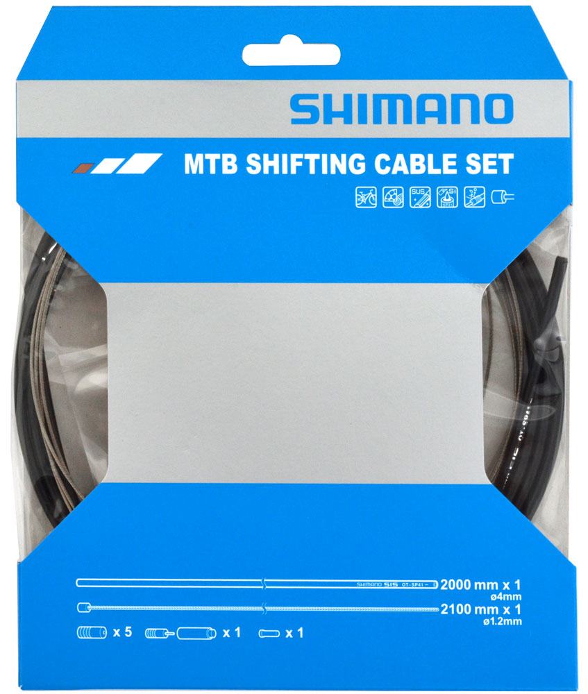 Shimano ot-sp41 stainless steel mtb shift cable set