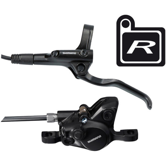 Shimano mt200 schijfremset voor kort 85 cm zwart