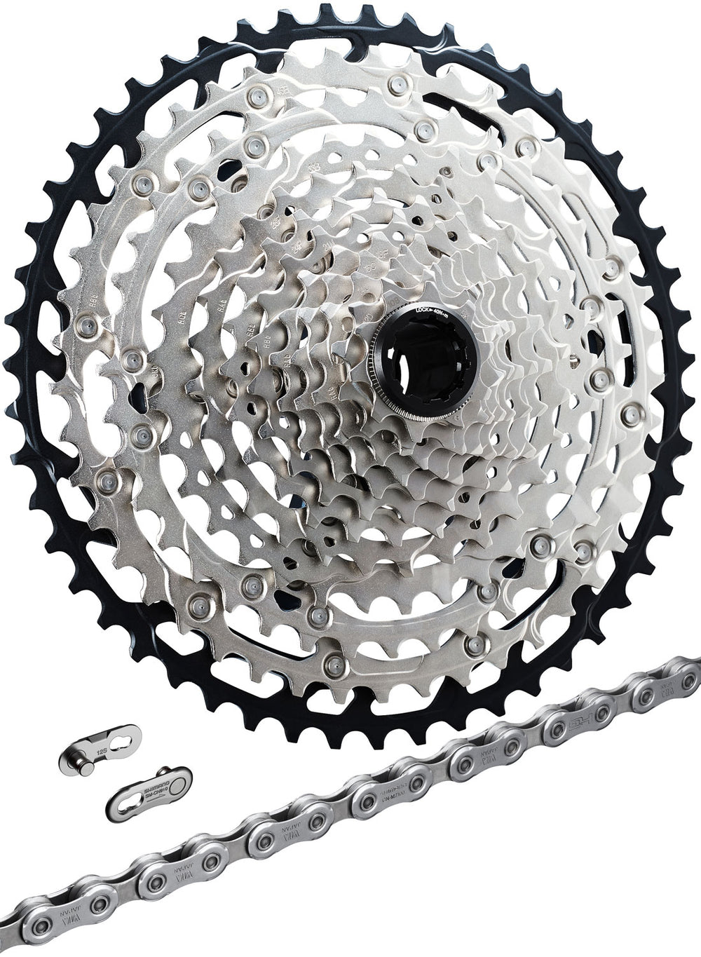 Shimano slx cn-m7100+cs-m7100 12-speed wear and tear set | 10-45t