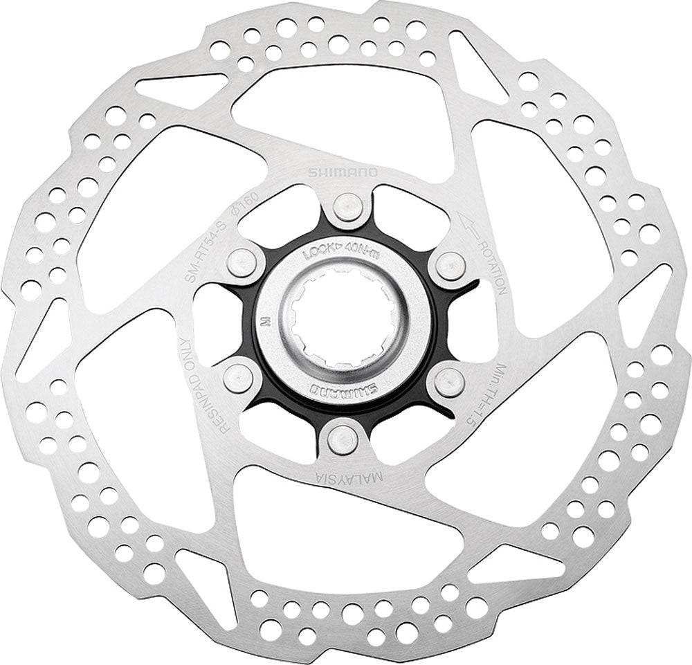 Shimano remschijf 160mm centerlock esmrt54