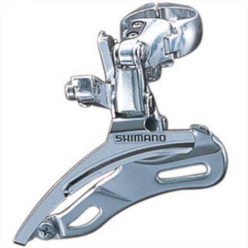Shimano Voorderailleur Alivio top pull 34,9 mm triple zilver