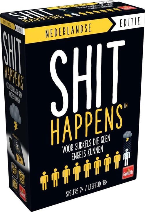 Goliath shit happenings: voor sukkels die geen engels kunnen - partyspel