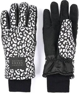 Weathergoods Zweden refl. handschoenen luna luipaard m