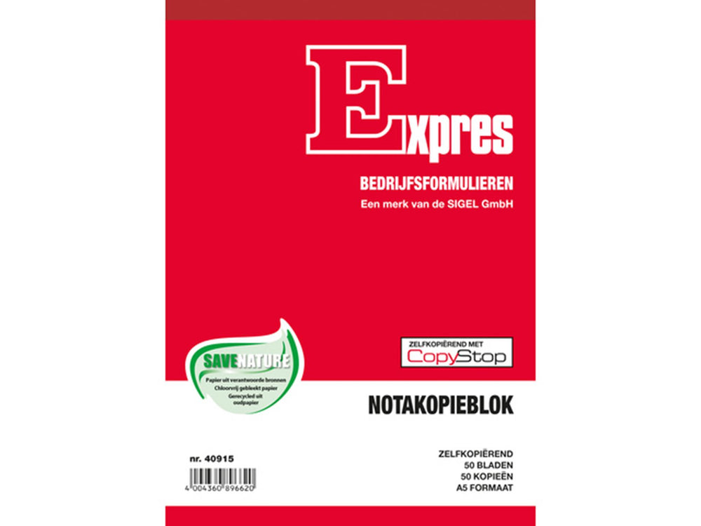 Kangaro nota copieboek 205x120 2x50 pak a 5 boekjes