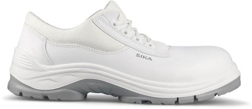 Sika beat low - s2 - veterschoen - 210 wit | wit | maat 47 - 5703617155907