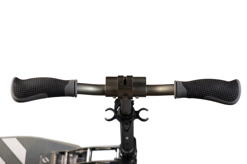 2-wiel Step Opvouwbaar Voetrem Zilver Zwart