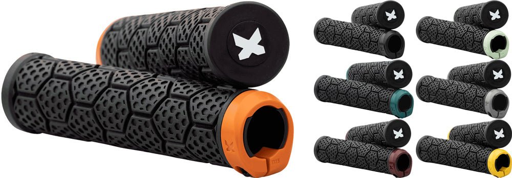 Sixpack racing d-trix pa grips | foxhunt orange