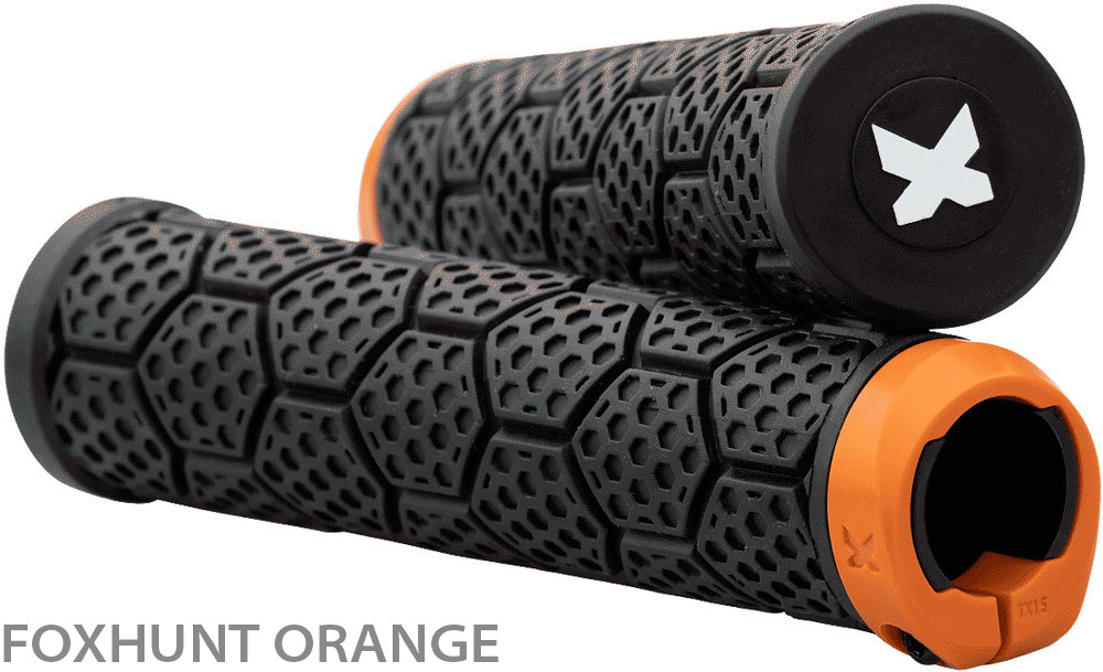 Sixpack racing d-trix pa grips | foxhunt orange
