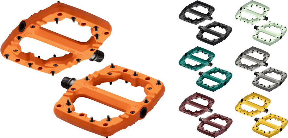 Sixpack racing kamikaze pa pedals | foxhunt orange