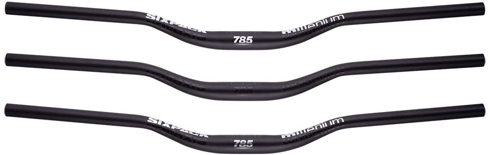 Sixpack racing millenium785 dirt edition handlebar | stealth black