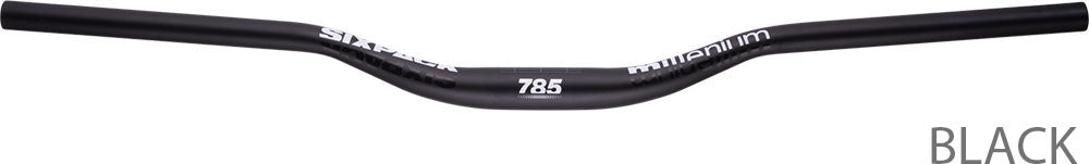 Sixpack racing millenium785 dirt edition handlebar | stealth black