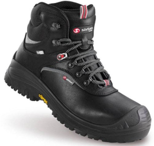 Sixton peak 80117-08 eldorado hoog s3 hdry | 08 zwart | maat 42 - 11.091.015.42