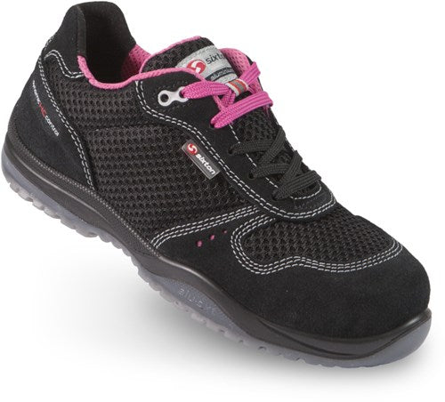 Sixton peak 91294-04 timba lg s1p esd zwart roze - maat 39 - 00.091.009.39