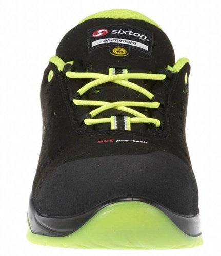 Sixton peak 91328-01 cuban laag s1p | zwart geel | maat 39 - 00.091.010.39