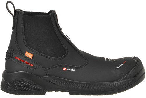 Sixton peak forte 43497-00 s3 | zwart grijs | maat 42 - 8053470574009