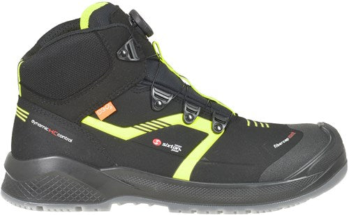 Sixton peak scatto boa 43459-01 s3 | zwart geel | maat 47 - 00.091.163.47