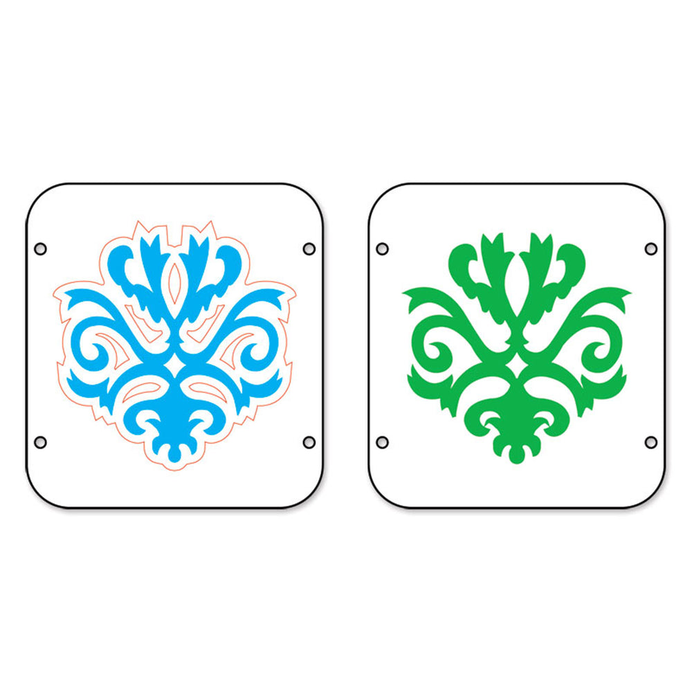 Sizzix • embosslits die baroque icon
