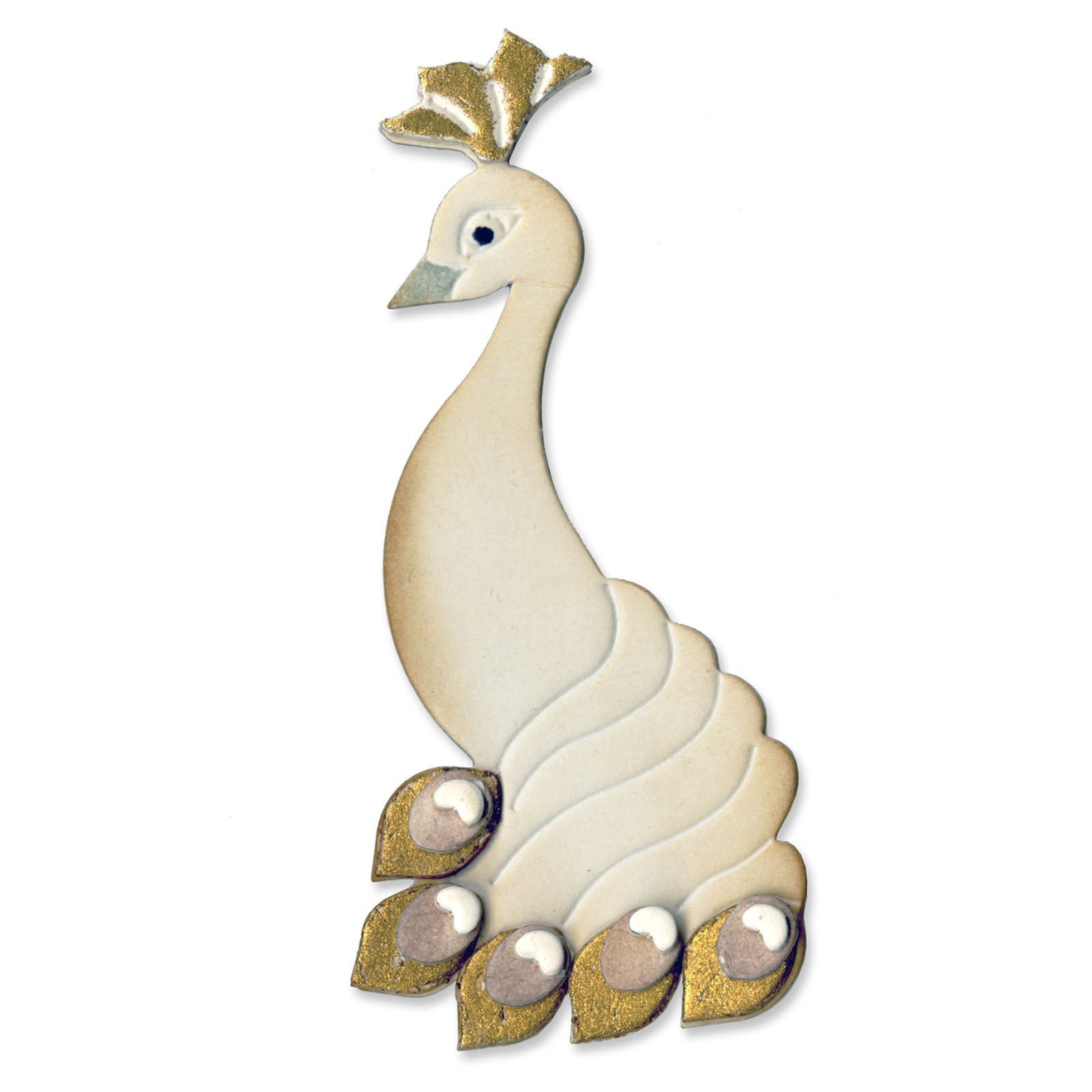 Sizzix • originals die bird peacock