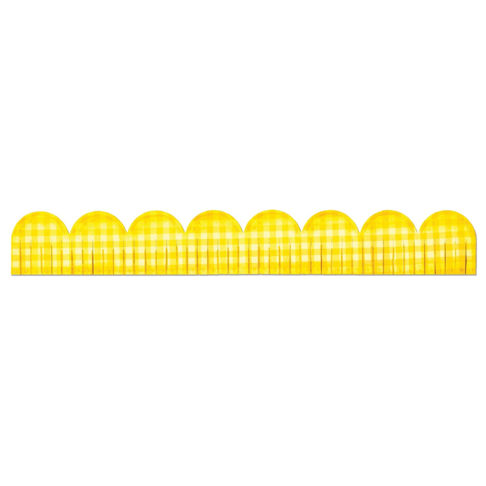 Sizzix • sizzlits decorative strip die scallop fringed