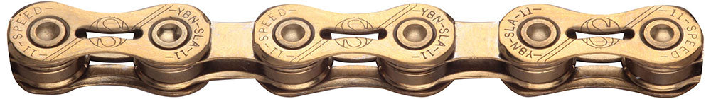 Ybn sla h-11 ti-n gold 11-speed chain