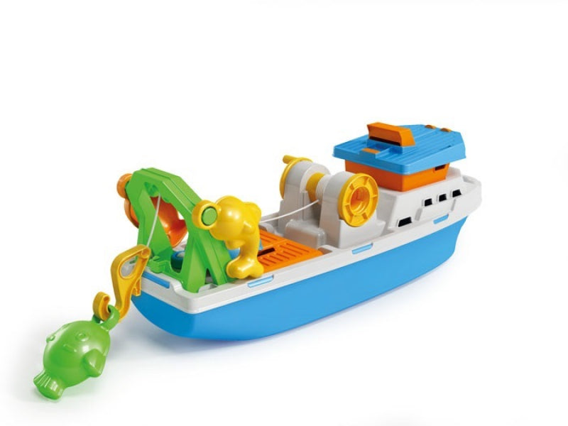 Basis vissersboot + 3 vormpjes 40 cm