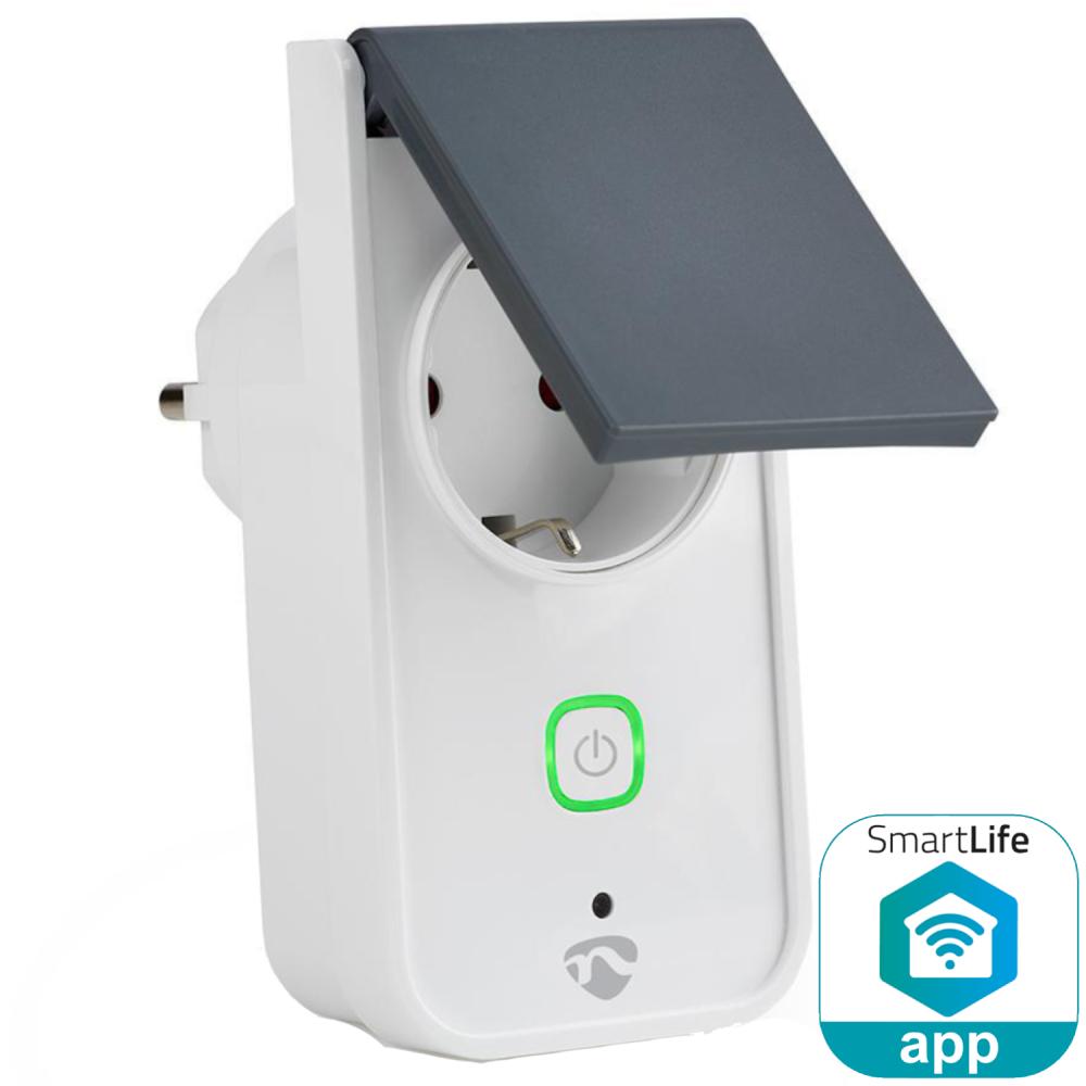 Nedis smart stekker en energiemeter - ip44