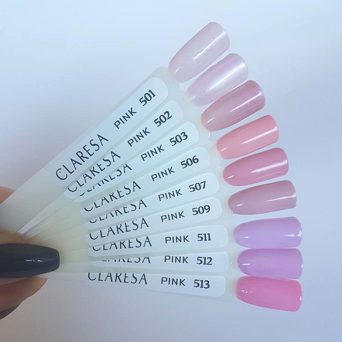 Claresa uv led gellak 5ml roze 513 kermis