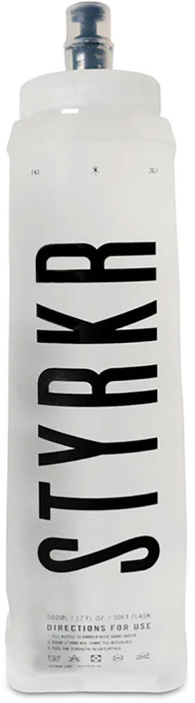 Styrkr soft flask running water bottle 500ml