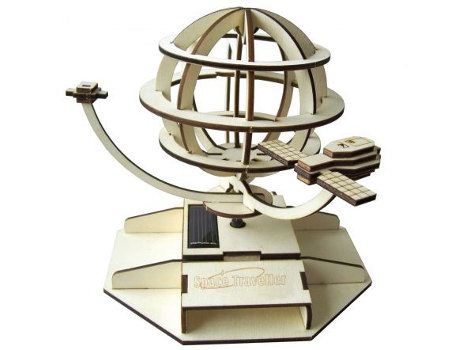 Solexpert bouwpakket - satelliet met zonnepaneel