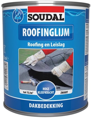 Soudal roofinglijm | zwart | 750 ml - 101515